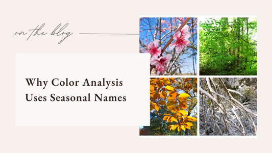 Why Color Analysis Uses Seasonal Names