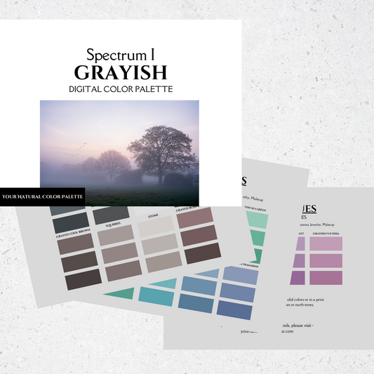 Spectrum I - Grayish Digital Color Palette