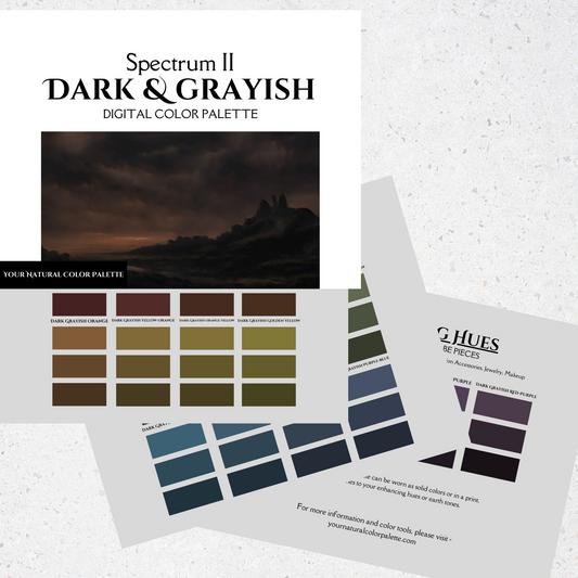 Spectrum II - Dark and Grayish Digital Color Palette