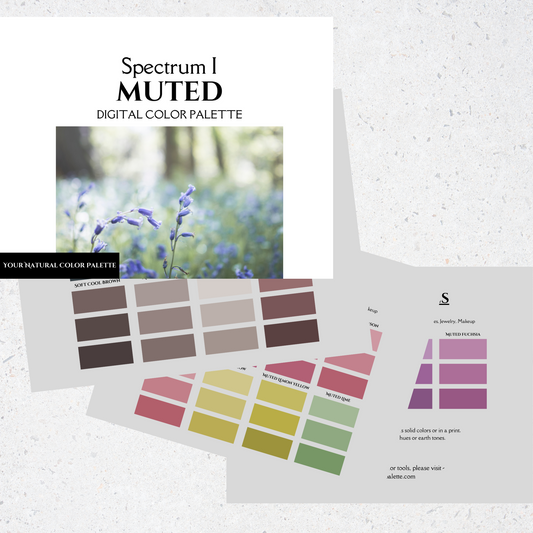 Spectrum I - Muted Digital Color Palette